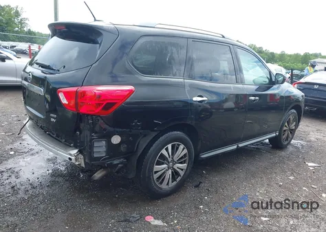 2018 Nissan Pathfinder Sv z USA, uszkodzony, nr VIN 5N1DR2MM0JC609570